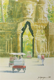Angkor Vat tableau